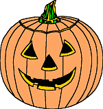 flashing jackolantern pumpkin