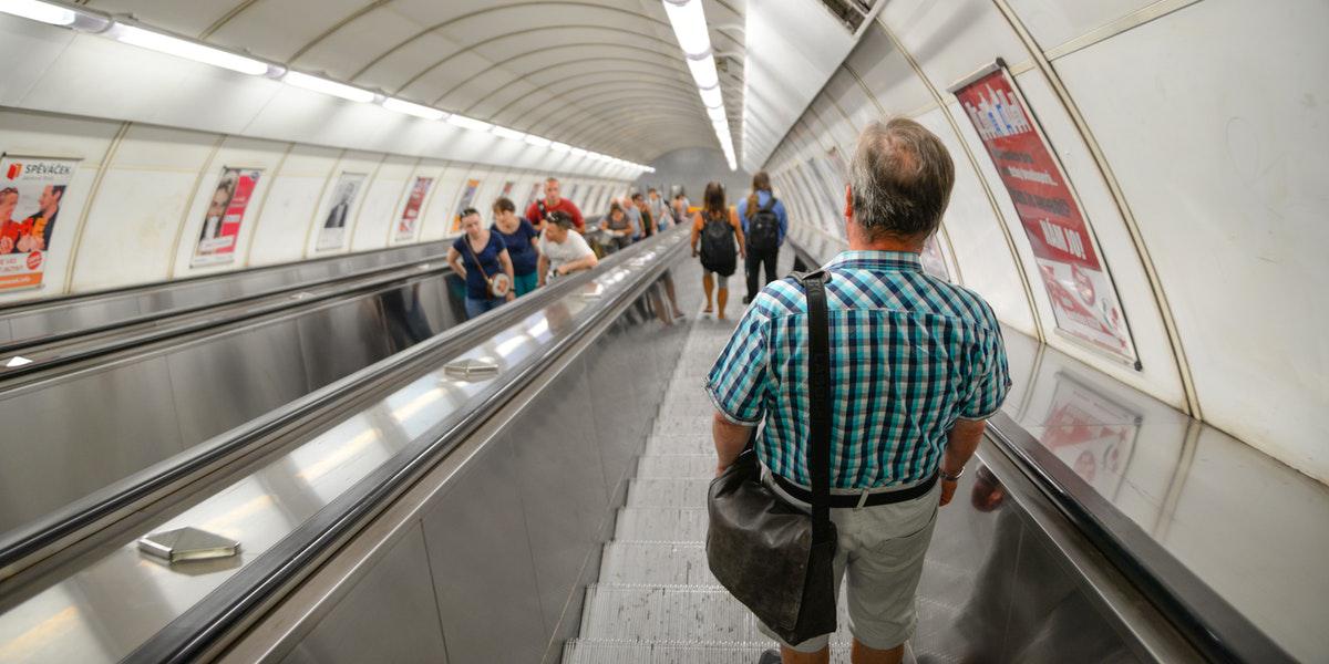 escalators